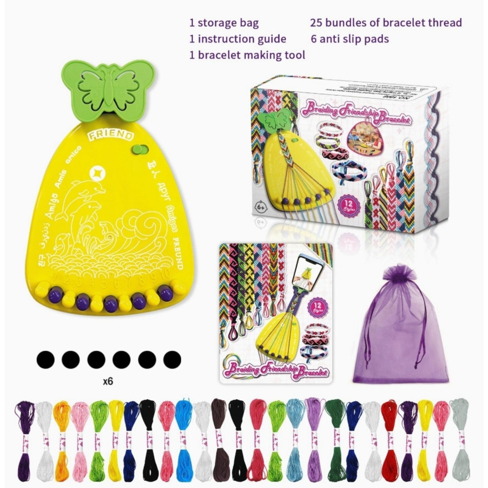 Friendship Bracelet String Maker kit - Picture 2 of 7